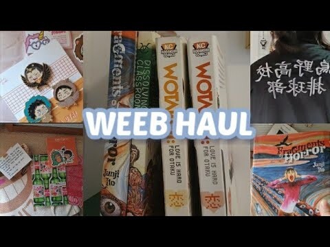 Weeb Haul (Manga, Pins, Stickers, Tote Bag, etc.) Philippines