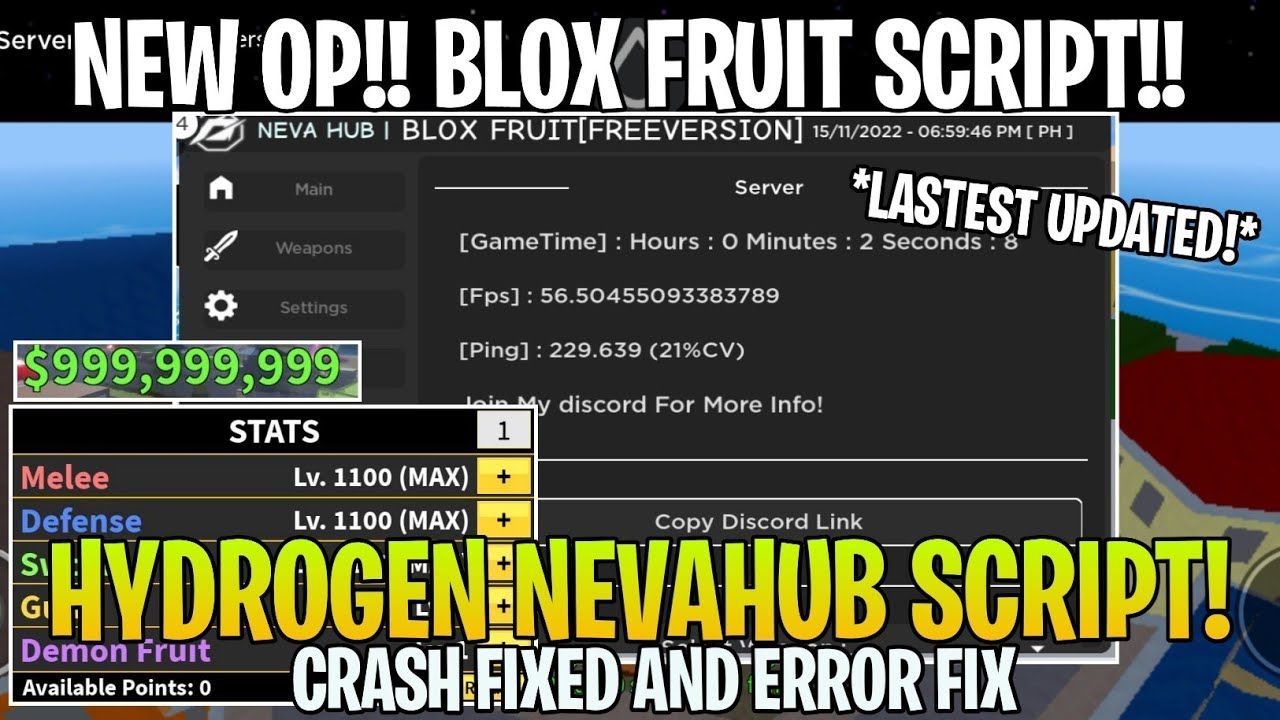 blox fruits Script – ScriptPastebin