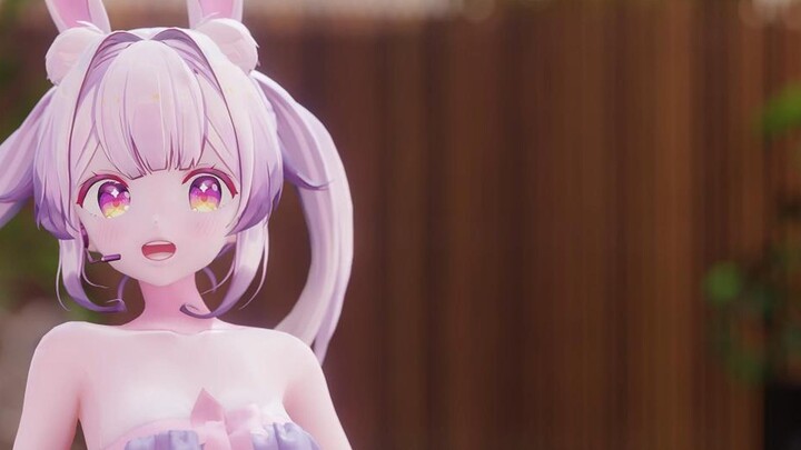 『Lan Yin MMD/Fabric/Swimsuit』 BOOO! ♥Lan Bao is the cutest in the world♥