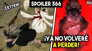 BLACK CLOVER 366 SPOILER | ¡ASTA DERROTA A DAMNATIO SIN LA ASIMILACIÓN! ¿HA USADO LA ANTIMANA ZONE?