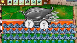 Plants vs Zombies Hack ❄ ice gatling pea vs Cob cannon gachalife vs Zomboss ❤125