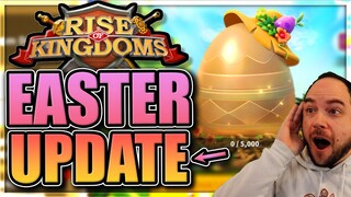 Easter Events Early Look [sneak peek at the upcoming patch] Rise of Kingdoms