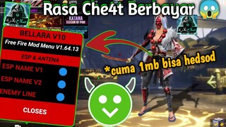 Cuma 3MB😨 CHEAT FF TERBARU 2021 MOD MENU AUTO HEADSHOT AMAN 100% No password