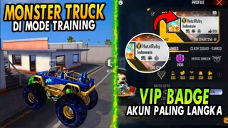 BUG MOBIL MONSTER MASUK KE TRAINING !! V BADGE FREE FIRE !!TOP 5 DAFTAR TRIK DAN BUG TERBARU 2021