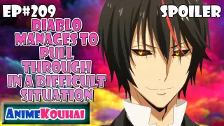 EP#209 | Diablo Manages To Pull Through In A Difficult Situation | Tensura Spoiler