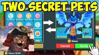 Trading For Two Secret Pets in Roblox Clicker Simulator