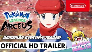 Pokemon Legends Arceus - Newest Overview Trailer! - Ambi Reacts!