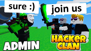 ฉันลองหากลุ่มแฮ็กเกอร์ในฐานะผู้ดูแลระบบ (Roblox BedWars)