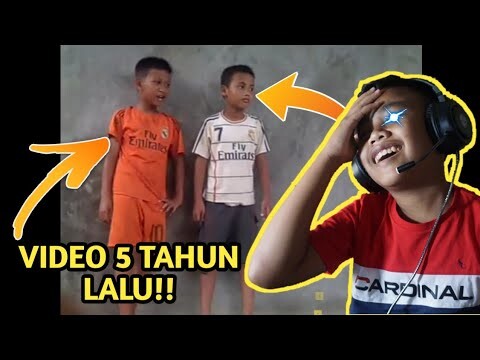 REACT VIDEO 5 TAHUN YANG LALU !!!!! MANTAB