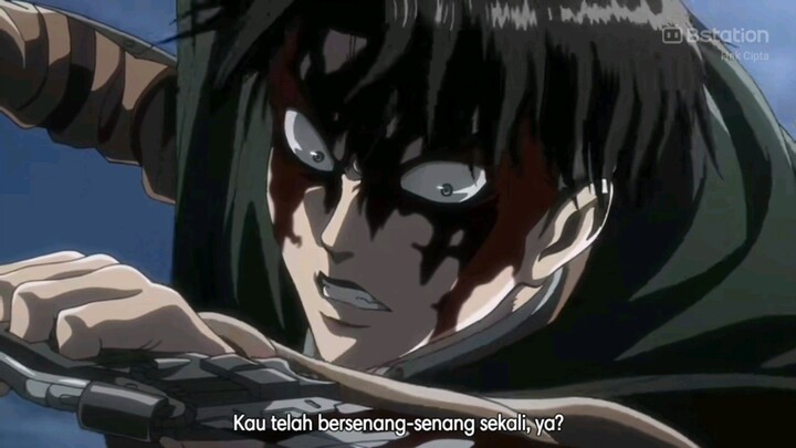 Skil Levi Kalo Marah #anime #titan #levi