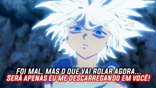 killua (hunter x hunter) Edit–Será apenas eu mim descarregando em você!–UsoppSanStatus