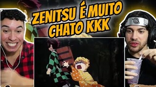 Demon Slayer | Kimetsu no Yaiba T1, Ep11 - Mansão Tsuzumi (REACT)