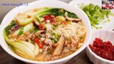Cách nấu BÚN THỊT BẰM nhanh lẹ thơm ngon ngọt Nước Không cần Hầm Xương, Rice noodles by Vanh Khuyen