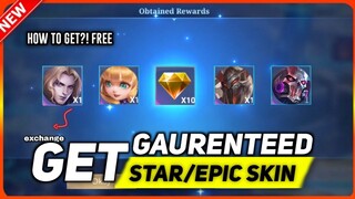 HOW TO GET GAURENTEED FREE STARLIGHT OR EPIC SKIN FROM 515 EVENT | MLBB