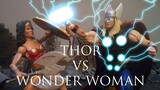 Thor vs Wonder Woman (STOP MOTION)