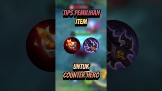 Pemilihan item counter hero dengan hp yang tebal #mlbb #mlbbcreatorcamp #mobilelegends