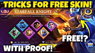 TRICKS FOR GRANGER NEW SKIN / FREE SKIN EVENT MLBB - NEW STARFALL KNIGHT EVENT MLBB