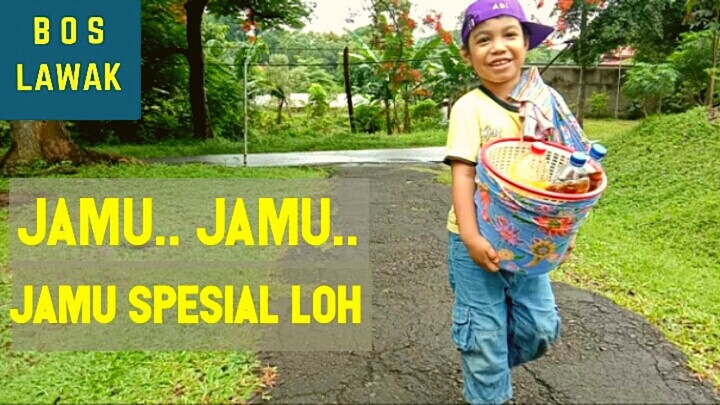 Bocah cilik jualan jamu yang tidak biasa || video Lucu