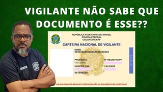 O QUE É A CNV PARA O VIGILANTE?#segurancaprivada #vigilante