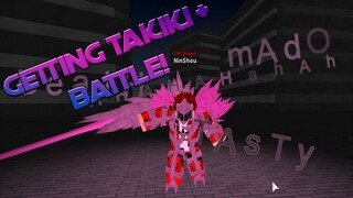 Roblox Ro-Ghoul | Getting TakiK1 + BATTLE