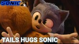 Sonic The Hedgehog 2 (2022) Tails hugs Sonic scene [HD]