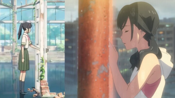Saya bisa melihat bayangan Makoto Shinkai dari klip publik Suzuyato