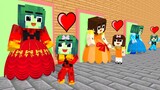 Monster School :  Baby Zombie x Squid Game Doll Love You Mom - Minecraft Animation