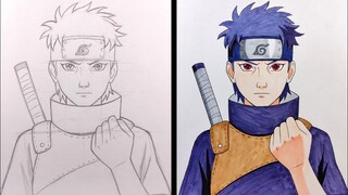 How to Draw Shisui Uchiha - Naruto
