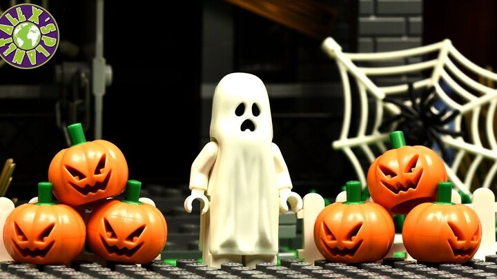 Animasi gerak henti versi Halloween Lego