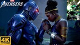 Black Panther and The Avengers Saves Shuri with Light Armor - Marvel's Avengers Game 4K 60FPS