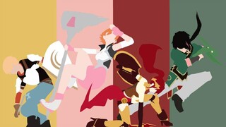 RWBY中你可能不知道的角色原型#0.5（Team JNPR）