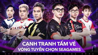 AI SẼ LỌT TOP 4 CẠNH TRANH TẤM VÉ TỚI SEA GAMES 31? | ĐTDV MÙA XUÂN 2022