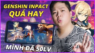 Mình Đã Chơi Đến 50 LV trong Game Genshin Impact... Đừng dùng điện thoại chơi game này