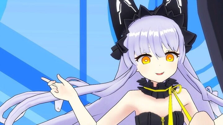 [MMD- Azur Lane] When the commander's computer screen was poisoned by Miss Observer, "Ubusa- Doumaib