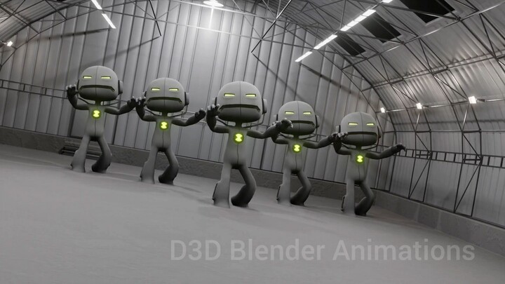 Ben 10 Cuffin Dance Animation|By D3D Blender Animations