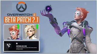 MOIRA has a NEW ABILITY: NECROTIC ORB | Overwatch 2 Beta 2.1 Patch