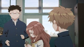 Komura being jealous to seeing boys giving chocolates to Mie | The Girl I Like Forgot Her Glasses