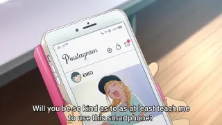 Eiko Teaches Koumei To Use a Smartphone - Paripi Koumei (Ep 1)