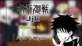 『🍃Jjk reacts to f!y/n & m!y/n 🍃』(2/?) ~ Credits in description!
