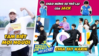 Karik Sẽ Rời Running Man Việt Nam Mùa 2 Và Liệu Jack Có Thật Sự Quay Trở Lại?