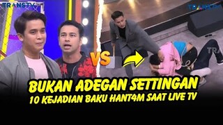 Jangan di tiru, 10 Artis ini Pernah Berkelahi Saat live di TV