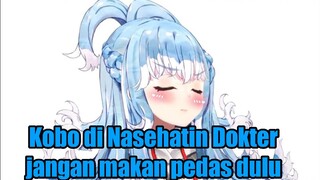Kobo Kanaeru, Diingetin Halodoc biar tidak makan yang pedas-pedas dulu #VCreators