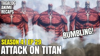 Nagsimula nag Ang Katapusan ng Mundo! Ito na ang RUMBLING | Attack on Titan Tagalog Anime Recap