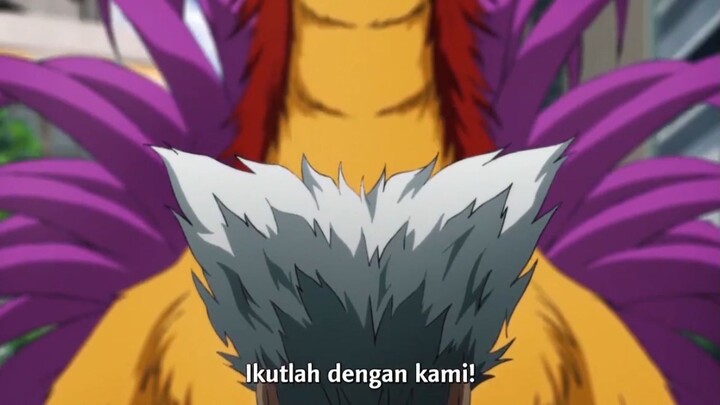 Garou negoisasi sama ayam kalkun-One Punch Man