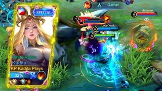 TEAMWORK IS THE BEST!! UBE GAMEPLAY 🔥 | KADITA BEST BUILD 2022 | TOP GLOBAL KADITA GAMEPLAY