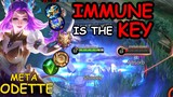 ODETTE " CROWD CONTROL " IMMUNITY = WELCOME TO THE BAN LIST | MLBB