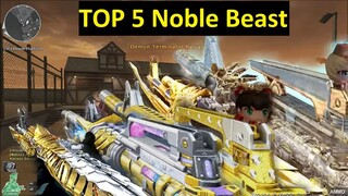 Crossfire NA 2.0 : TOP 5 Noble Beast - Hero Mode X - Zombie V4