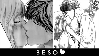 Los primeros BESOS de Kou y Futaba 💋💏 - Ao Haru Ride