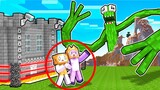 GIANT RAINBOW FRIEND vs THE MOST SECURE HOUSE!? (LANKYBOX MINECRAFT!)