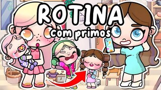 ROTINA DIA COM OS PRIMOS ☀️| AVATAR WORLD ROTINAS E HISTÓRIAS